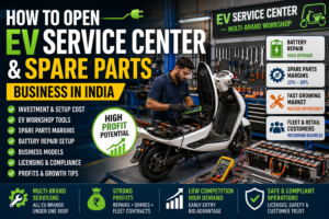 EV Service Center & Spare Parts Business