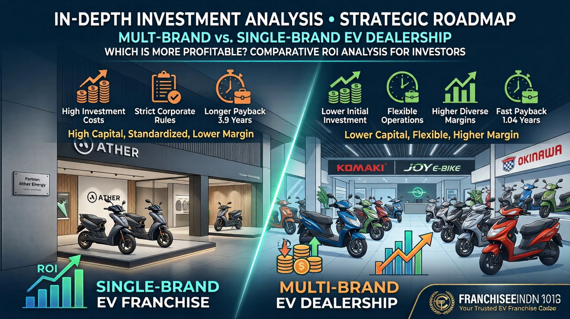 Multi-Brand vs. Single-Brand EV Dealership